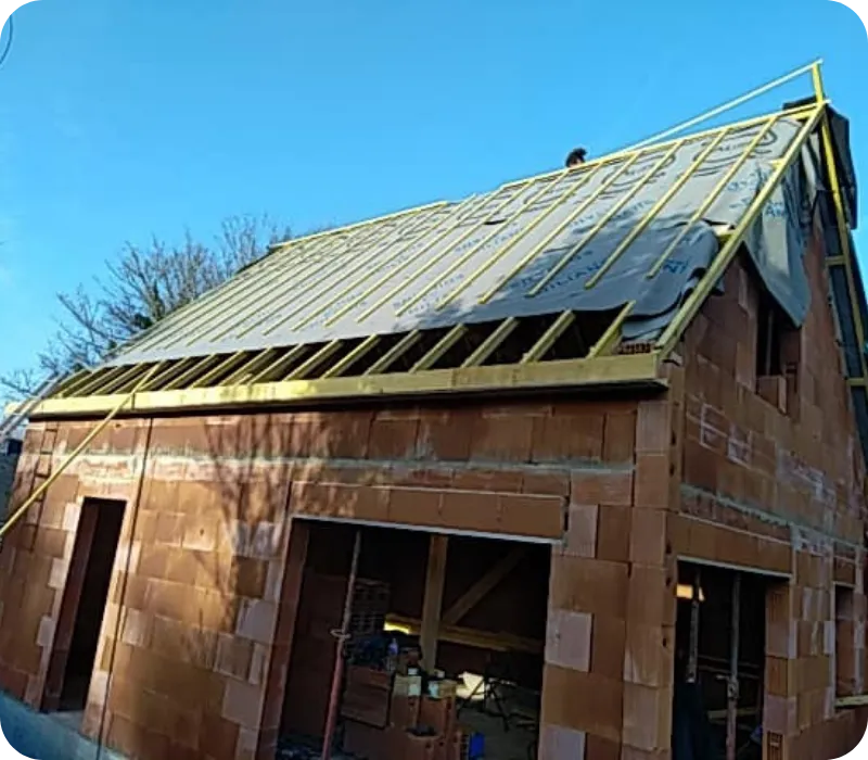 pose de velux thoree les pins